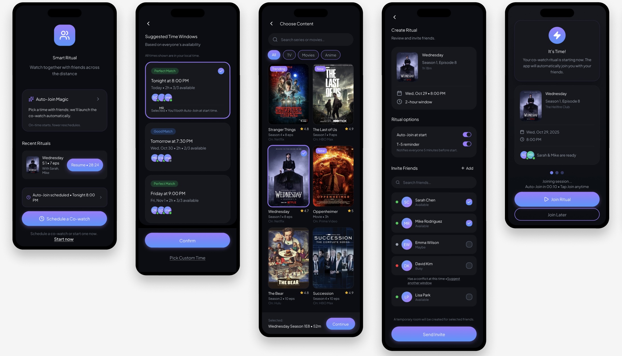 Smart Scheduling Feature